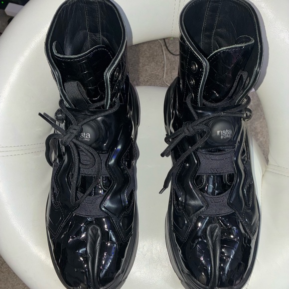 Reebok Tabi Instapump Fury LoMaison Margiela Triple Black (Women's)